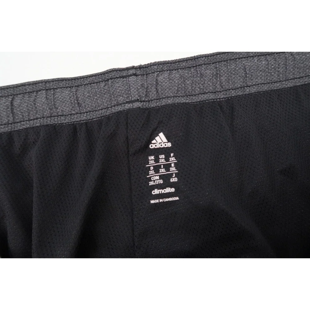 Adidas Mens XXL Essentials Woven Pants Black Track Gym Ankle Zip Pant S13984 2XL